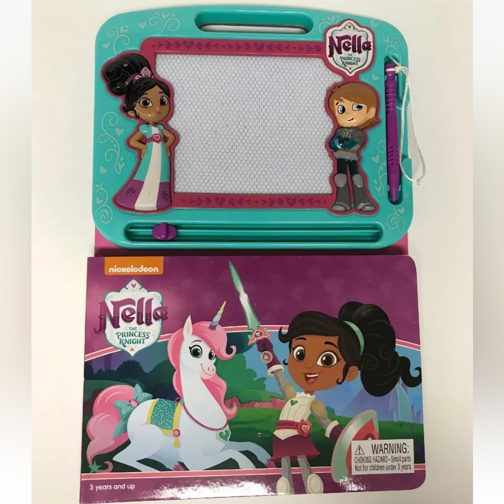 Nella The Princess Knight Storybook And Magnetic Drawing Kit 3+